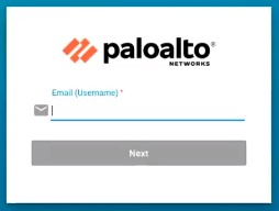 IoT Security Portal Login Screen