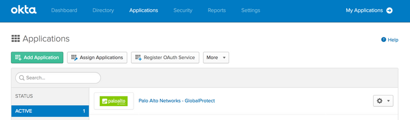 Okta Sign On Configuration