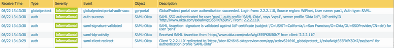 PAN-OS System Logs