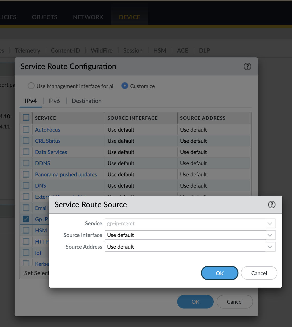 Select Gp IP Mgmt Service