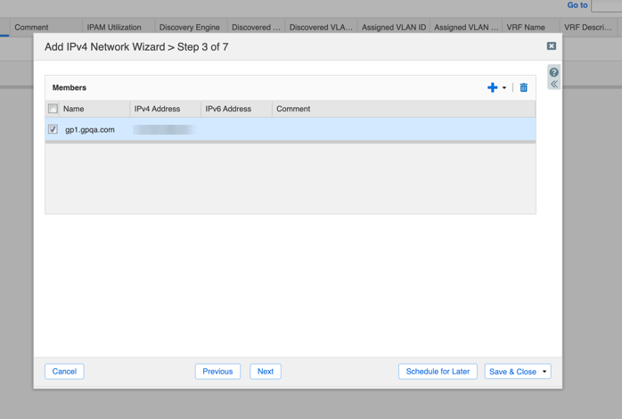 Infobox Assign Members
