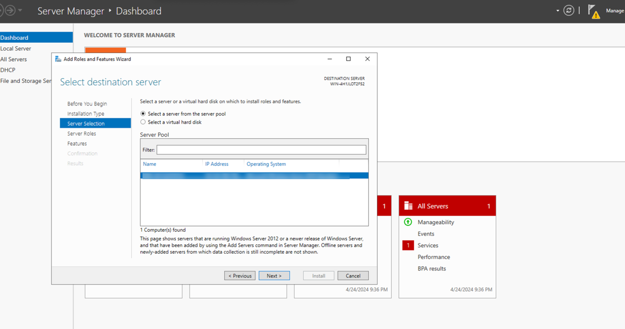Windows Add Roles Wizard 3
