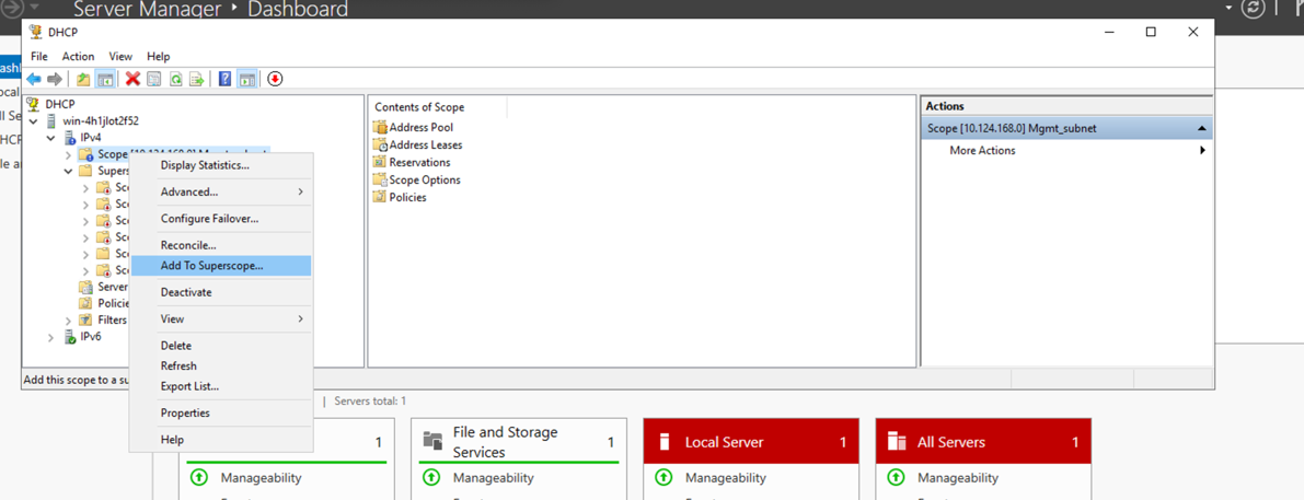Windows Superscope