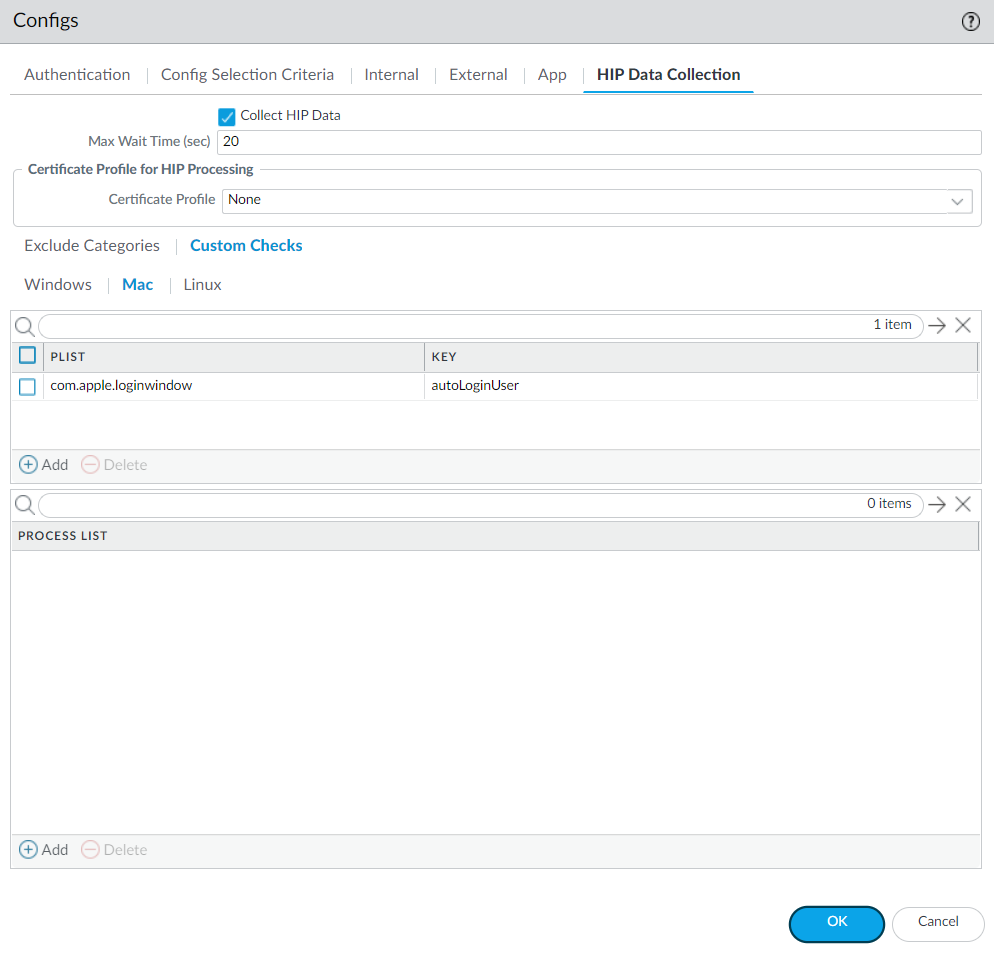 Collect Plist Data
