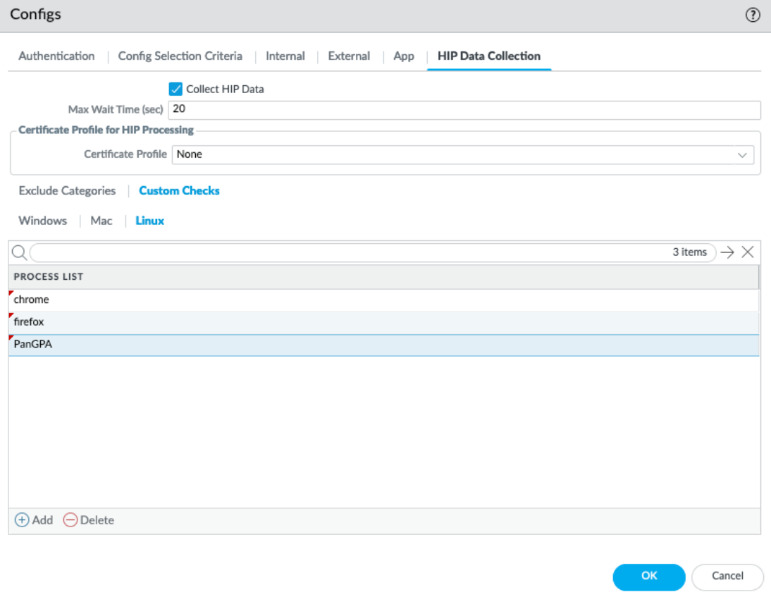 Collect Process List Data (Linux)