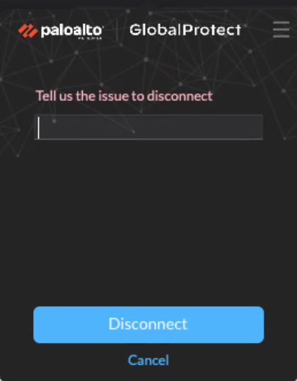Disable with Reason example