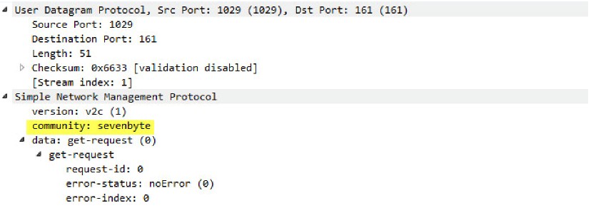 snmp-req-community-text context capture