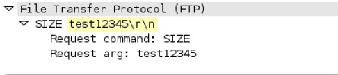 ftp-req-params-len context capture