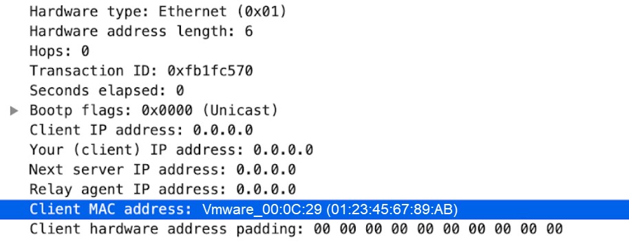 dhcp-req-chaddr context capture