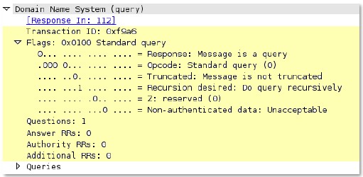 dns-req-header context capture