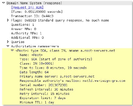 dns-rsp-authority-section context capture