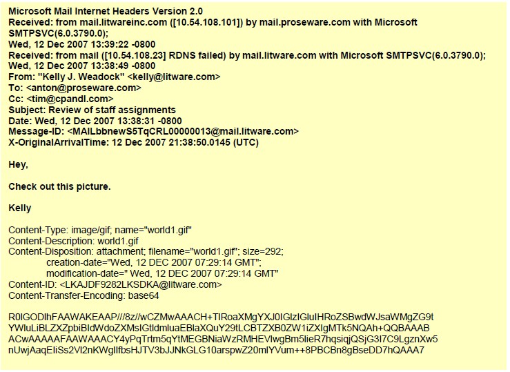 email-headers context capture