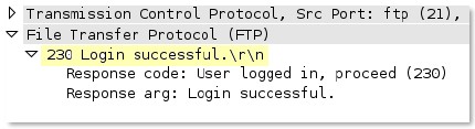 ftp-rsp-message context capture