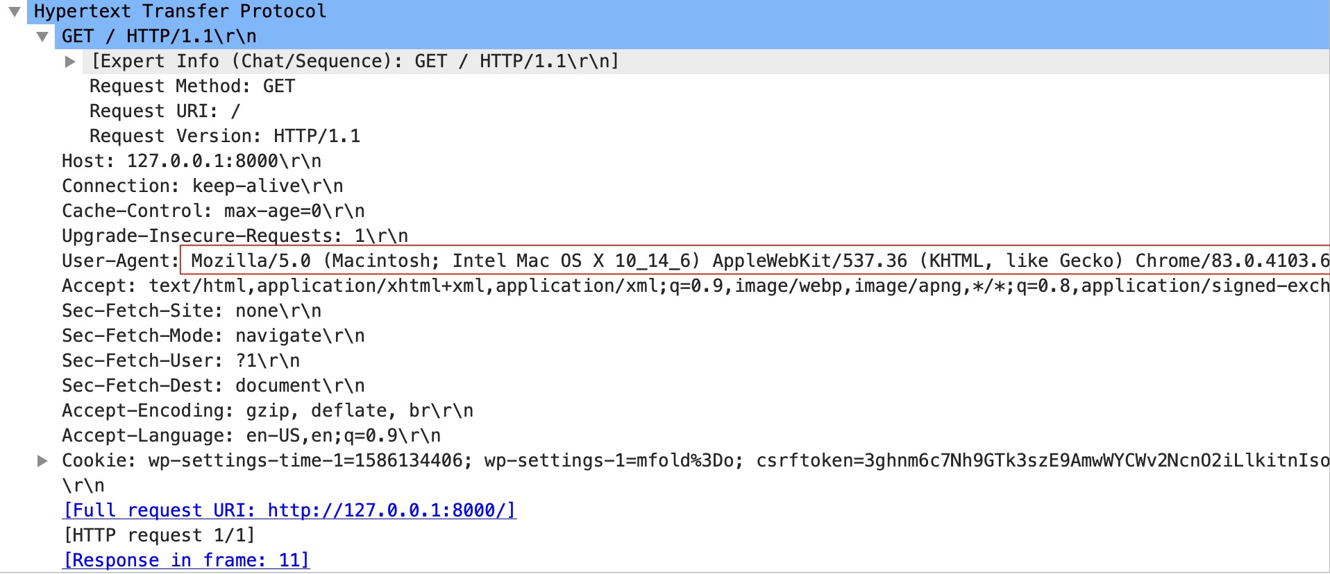 http-req-user-agent-header context capture