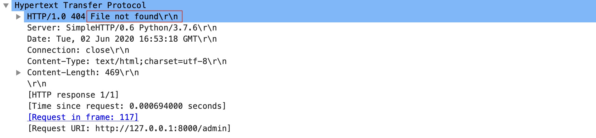 http-rsp-reason context capture