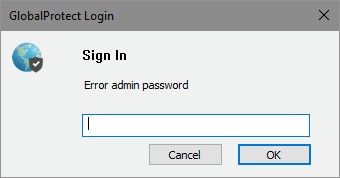OTP Pop-up Prompt