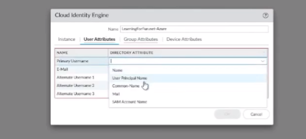Panorama - Configuring CIE Instance Details