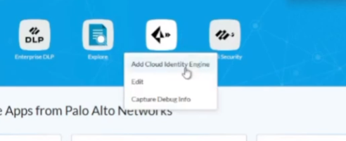 Hub - Selecting CIE Instance for Prisma Access