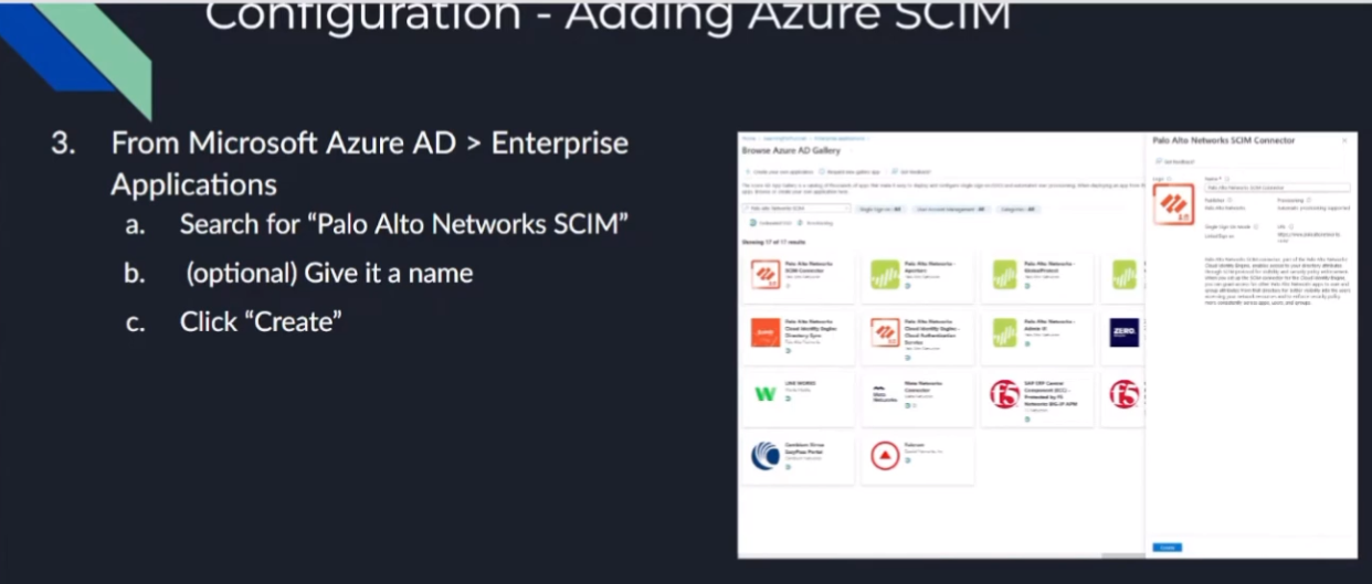 Azure SCIM Setup Steps Overview 2 - CIE Side