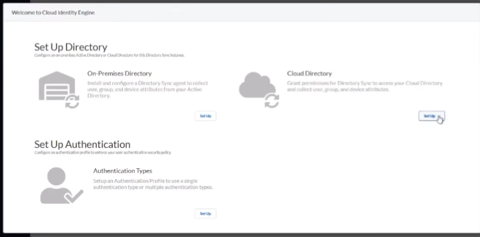 CIE Portal for SCIM Setup