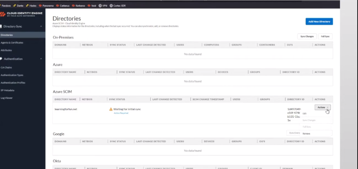 CIE Portal - Post Azure SCIM Provisioning
