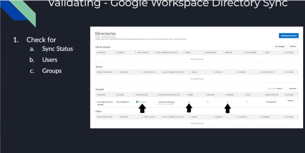 Google Workspace - CIE Configuration Steps