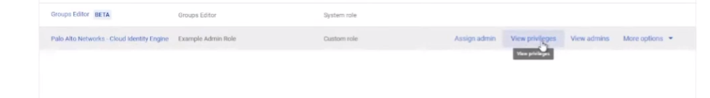 Custom Admin Role for CIE in Google Workspace