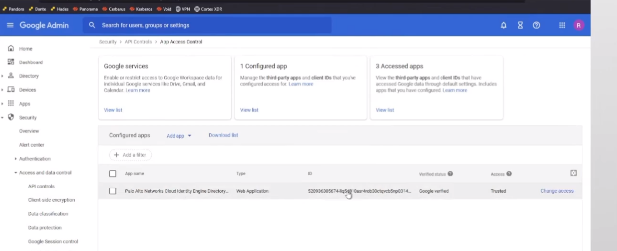 Trusted Third-Party Apps in Google Workspace