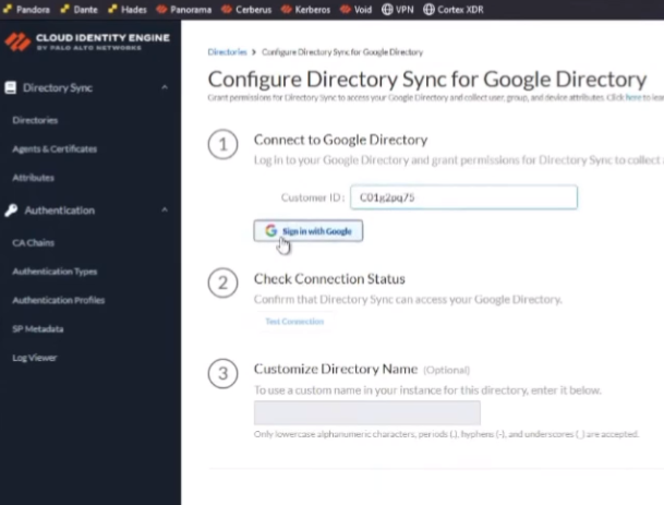 Google Account Sign-in Prompt
