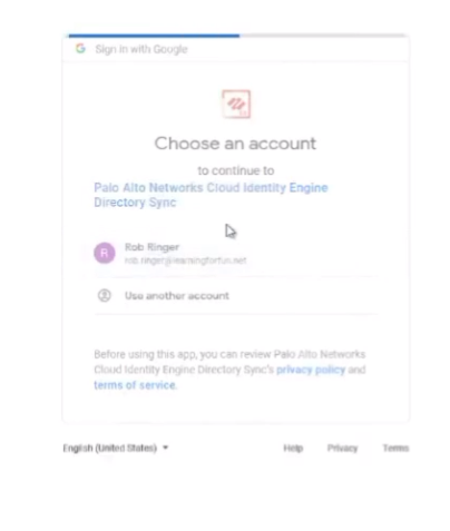 Granting Permissions to CIE in Google