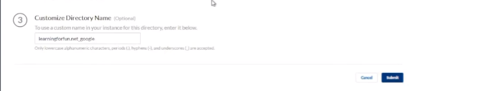Google Sync in Progress in CIE