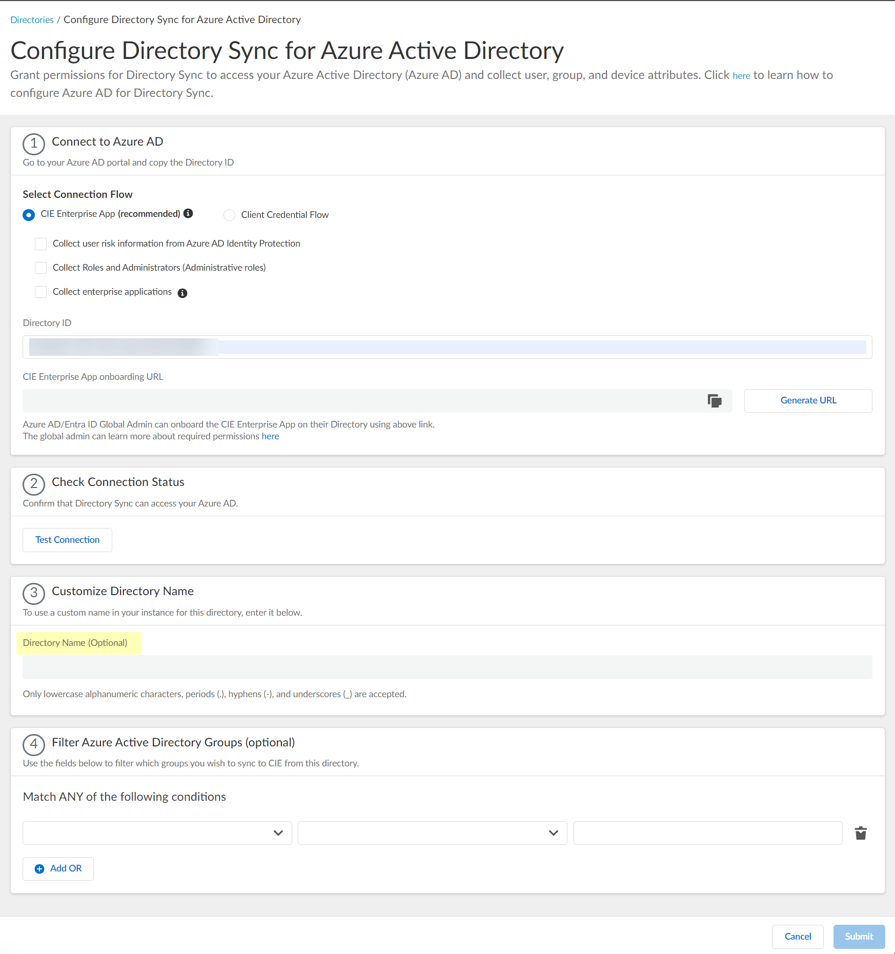 Directory Name Detail