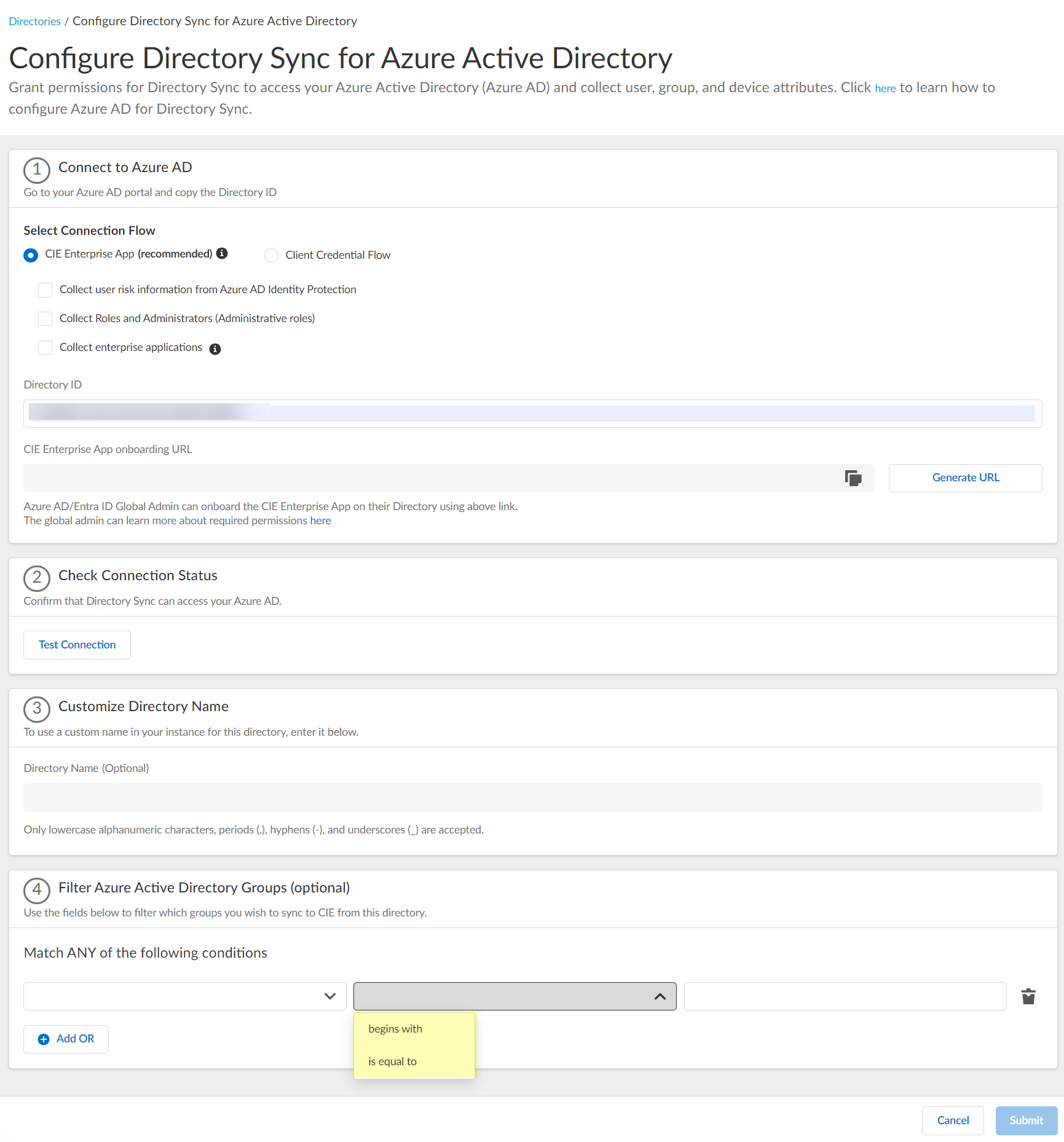 Filter Value Input