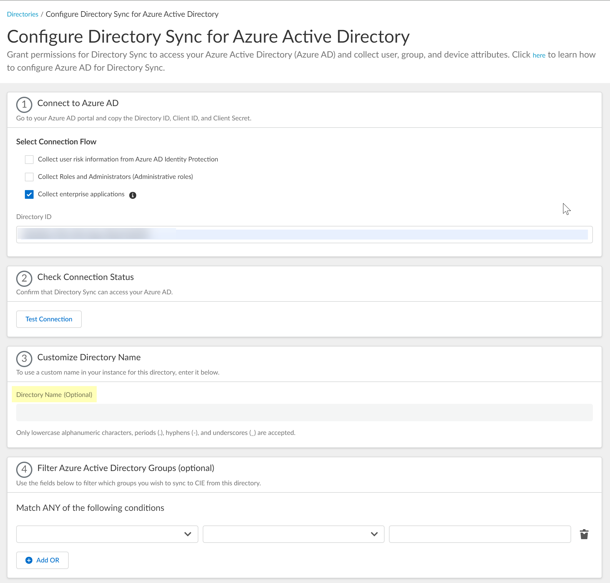 Customize Name (Client Cred Flow)