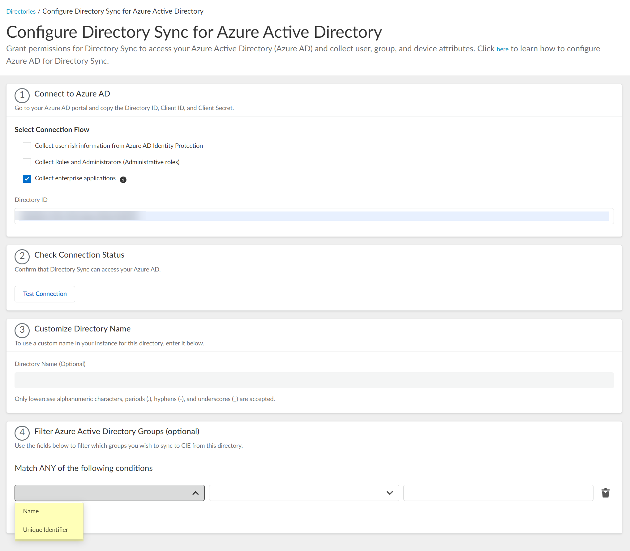 Filter Groups (Client Cred Flow)