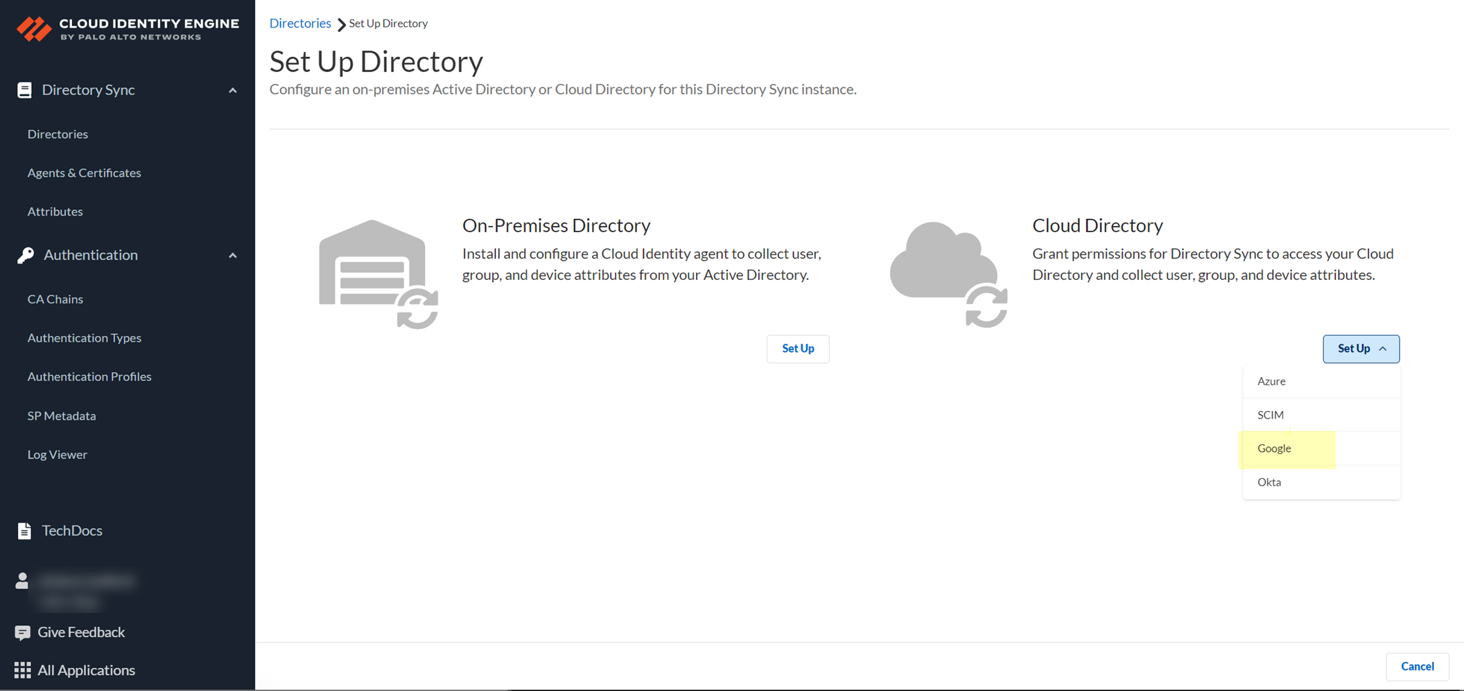 CIE Add Google Directory