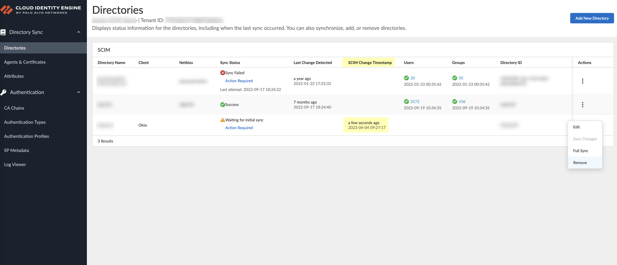 CIE Verify SCIM Timestamp