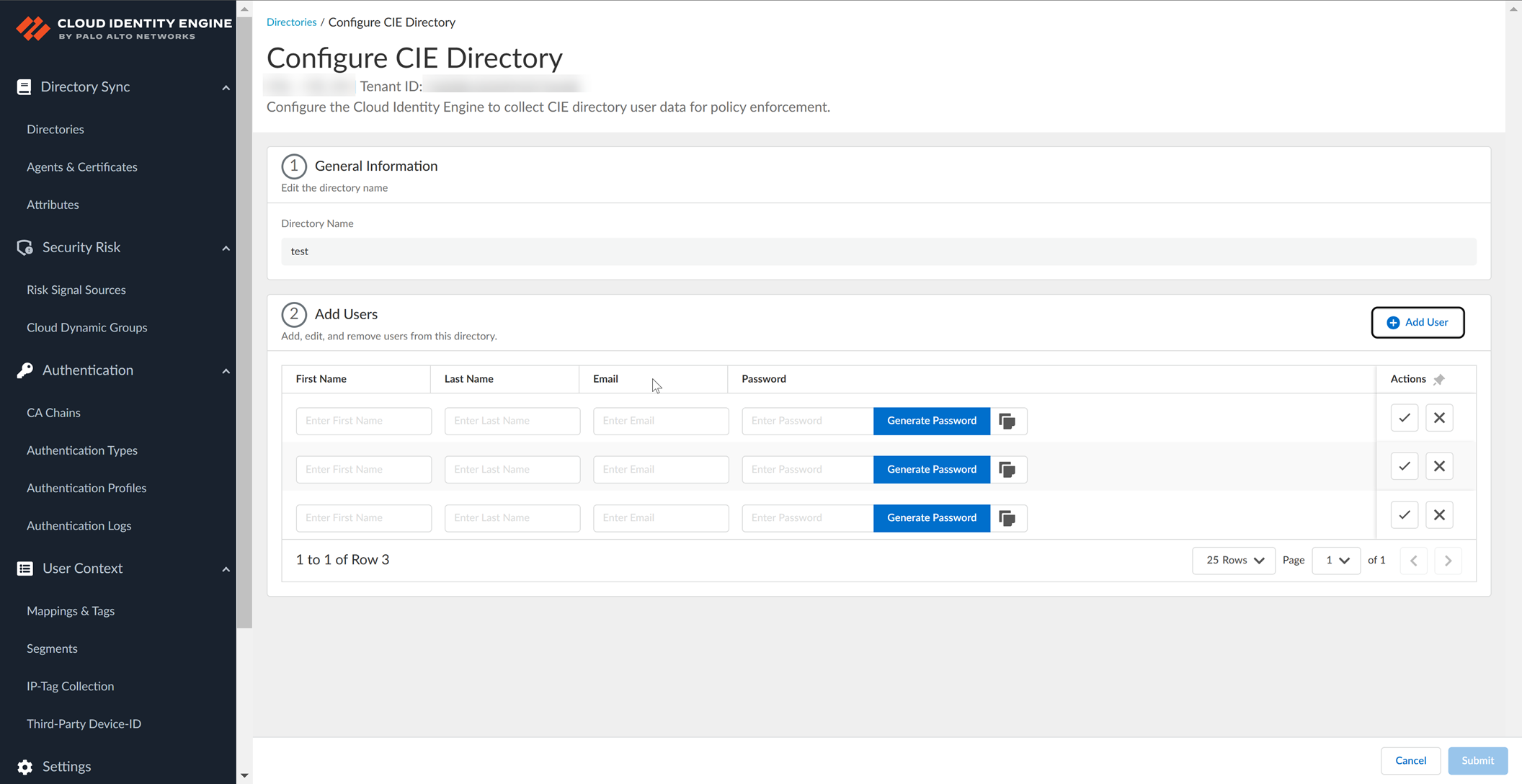 CIE Add Multiple Users
