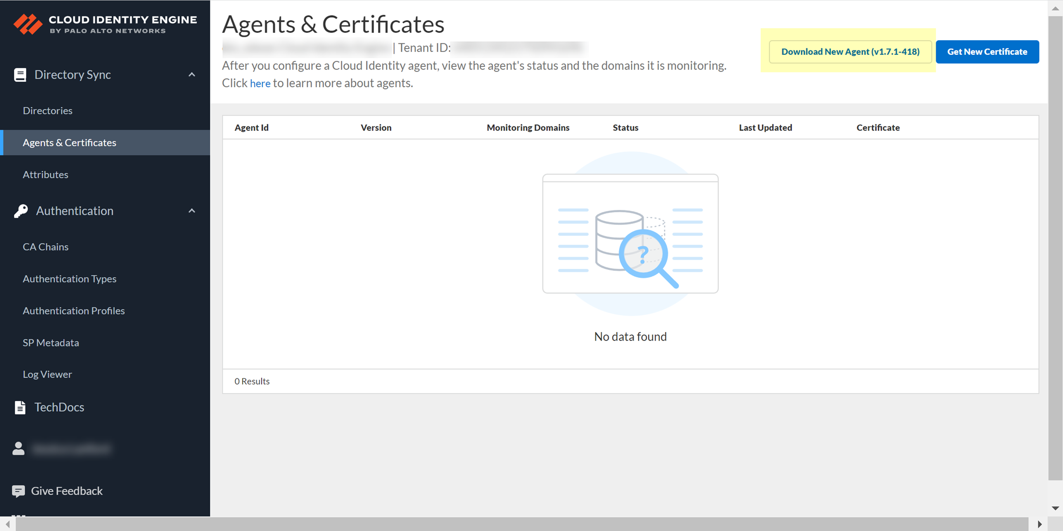CIE Download New Agent