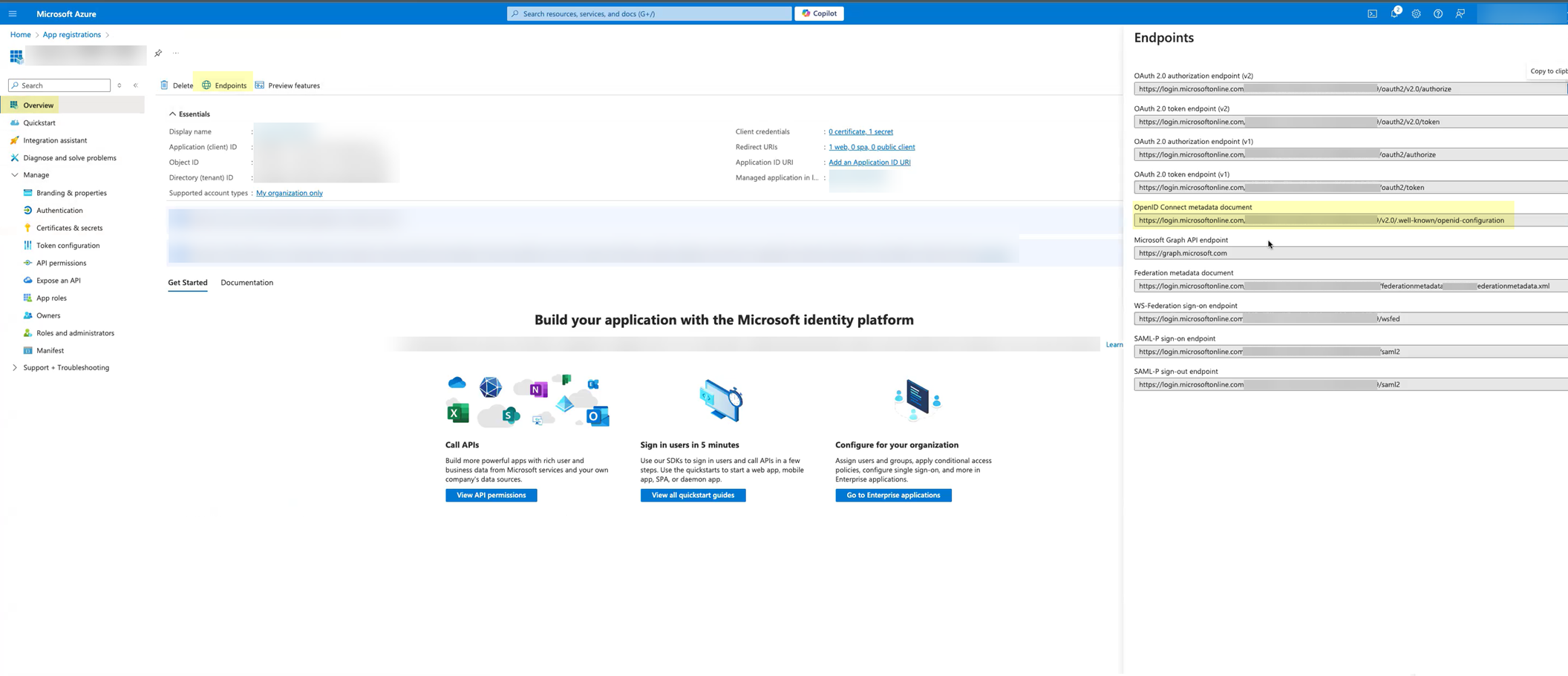 Azure Endpoints